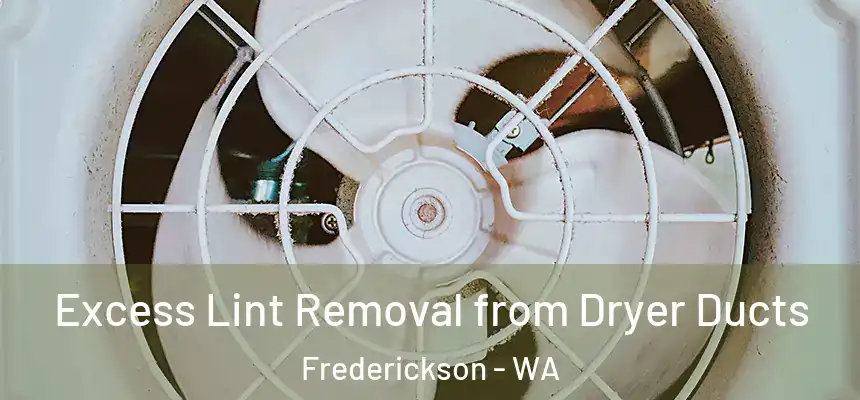  Excess Lint Removal from Dryer Ducts Frederickson - WA